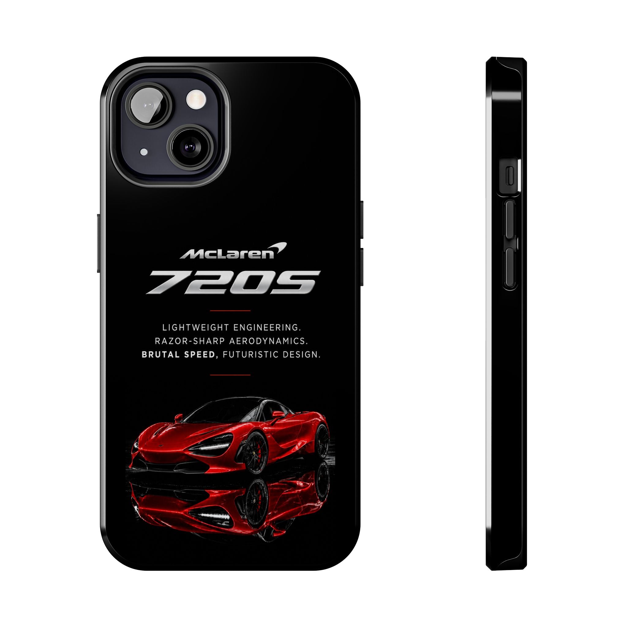 McLaren 720S Phone Case — Glossy Sports Car Tough Protective Cover