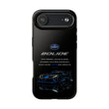 Bugatti Bolide Racing Phone Case — Glossy Protective iPhone Cover